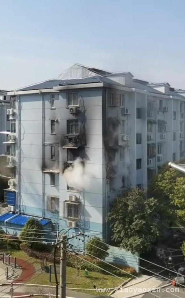 4.2浦东沪新小区火灾，消防及时扑救幸无人员伤亡，沪新小区突发火灾，火势一度猛烈，原因待查
