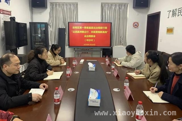 崇明区深化法治观察成果，营造优质营商环境