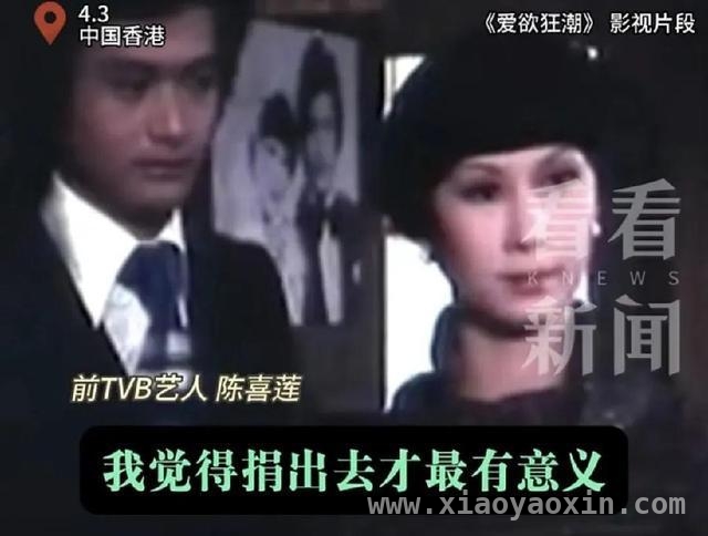 告别演艺圈，拥抱慈善梦：陈喜莲裸捐书写人生新篇 曾与周润发搭档的陈喜莲：息影多年后选择裸捐回馈社会